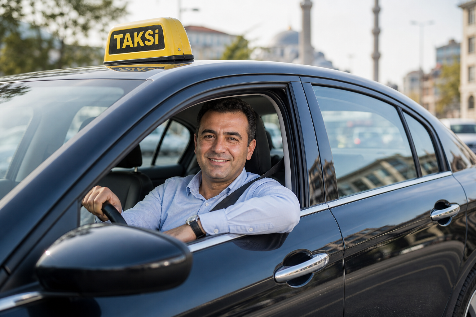 Tag Korsan Taksi şoförü
